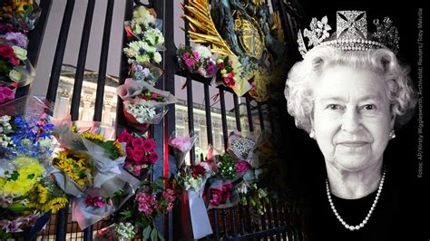 Trauer um Queen Elizabeth II. .